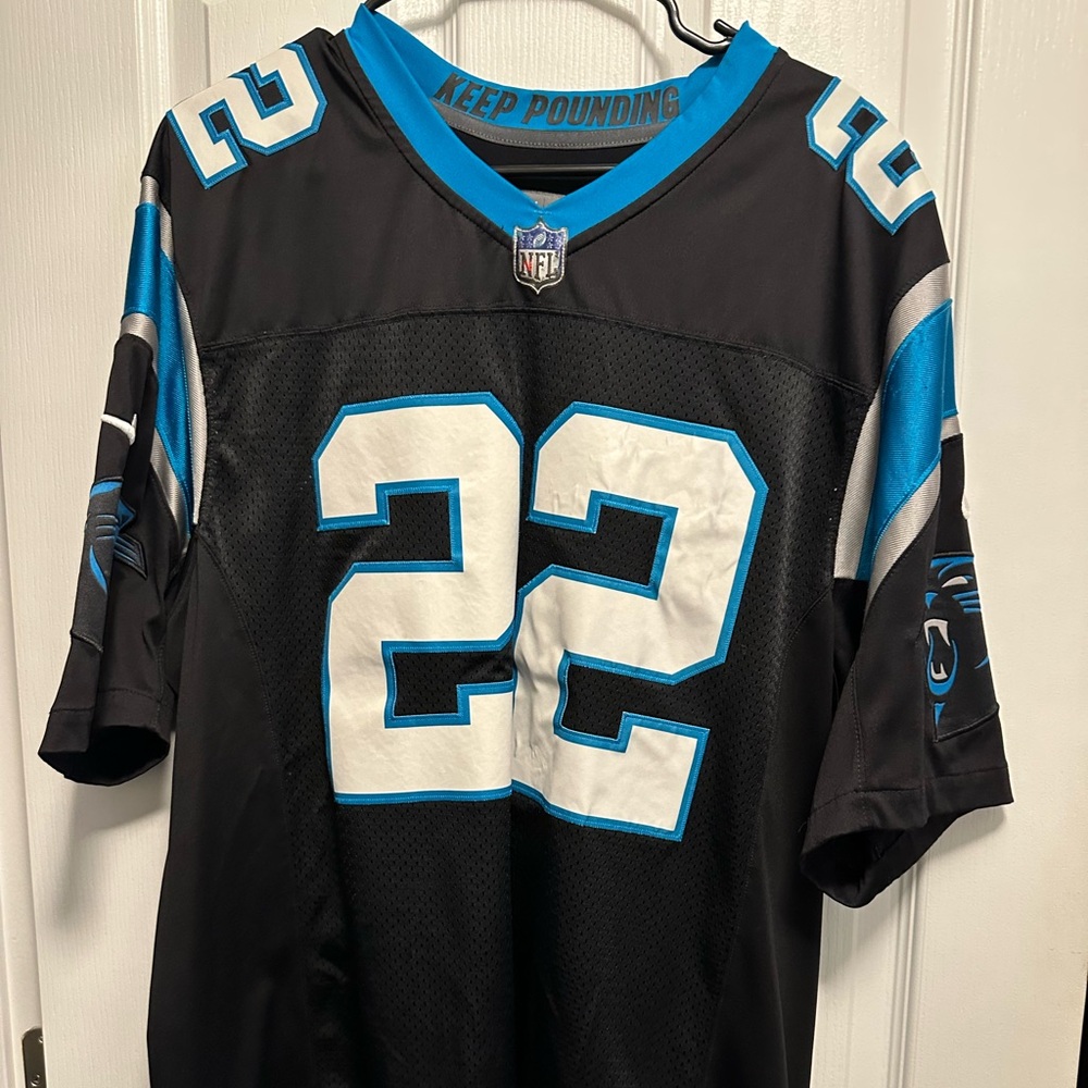 Carolina Panthers Jersey Christian McCaffrey size Large
